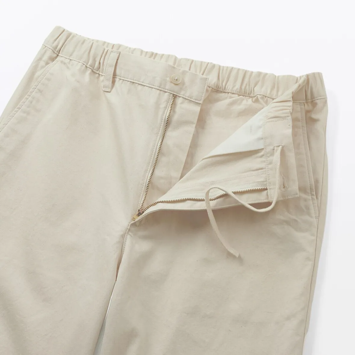 Outlet Muji Pantalón de corte cómodo y denim lavado para hombre Natural Blanco Natural