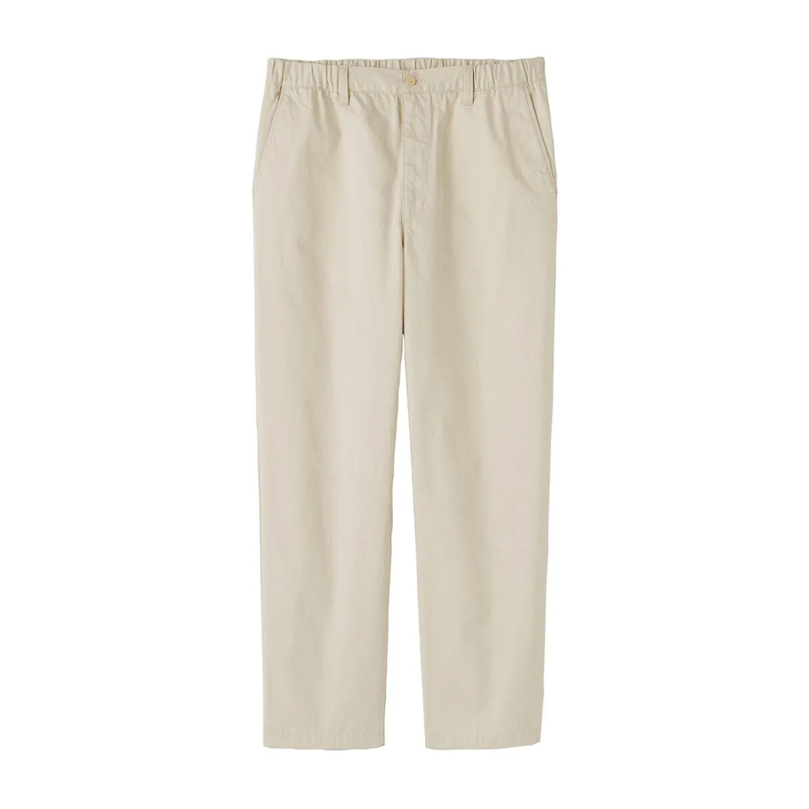 Outlet Muji Pantalón de corte cómodo y denim lavado para hombre Natural Blanco Natural