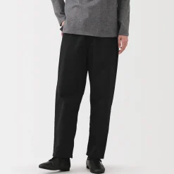 Discount Muji Pantalón de corte cómodo y algodón para mujer