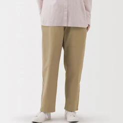 Discount Muji Pantalón de corte cómodo y algodón para mujer