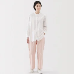 Discount Muji Pantalón de corte cómodo y algodón para mujer
