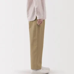 Discount Muji Pantalón de corte cómodo y algodón para mujer