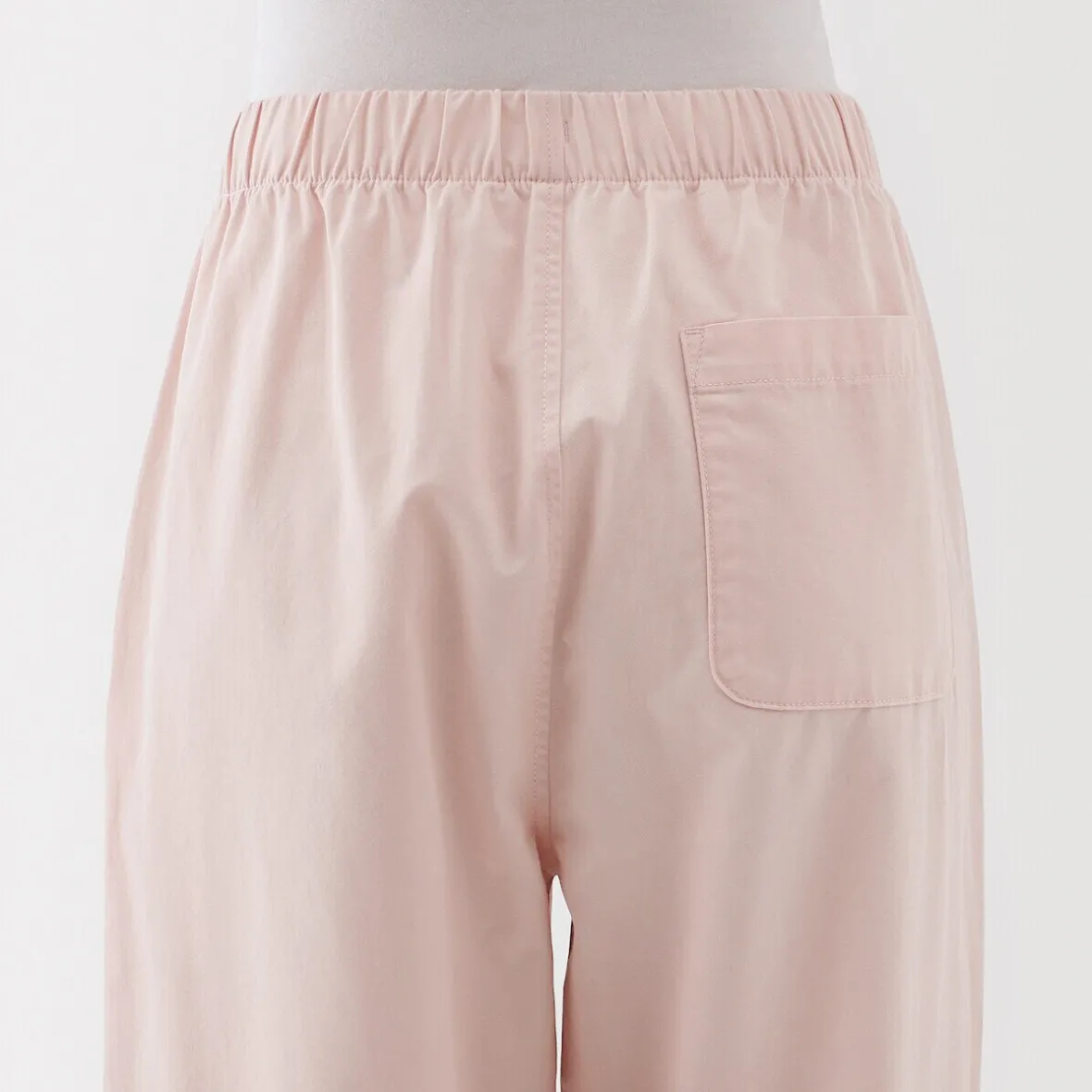 Discount Muji Pantalón de corte cómodo y algodón para mujer