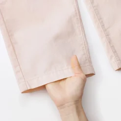Discount Muji Pantalón de corte cómodo y algodón para mujer