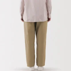 Discount Muji Pantalón de corte cómodo y algodón para mujer