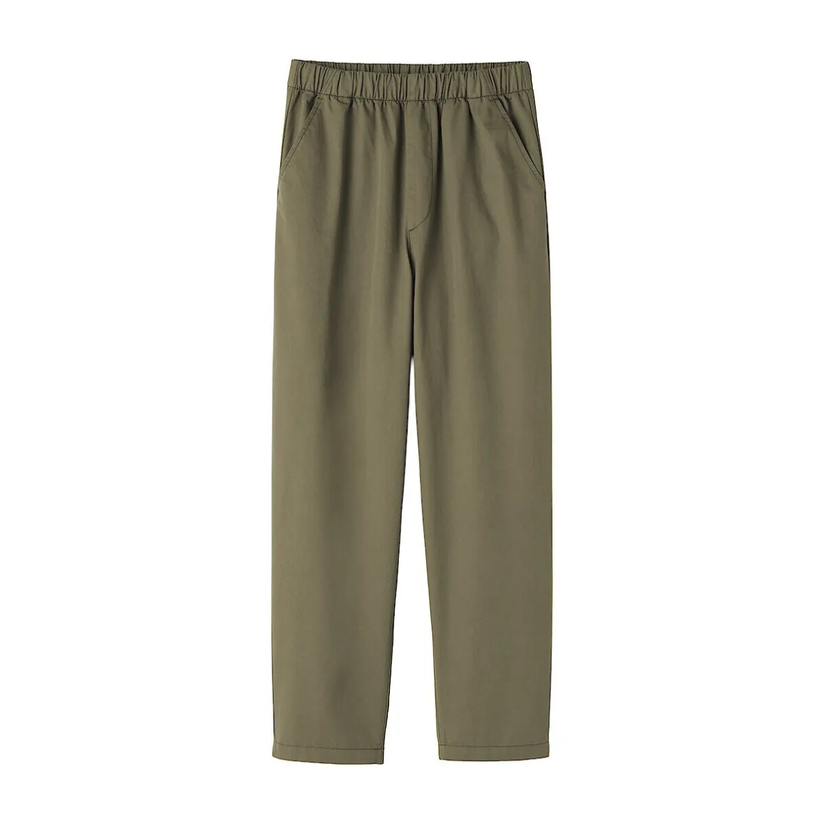 Discount Muji Pantalón de corte cómodo y algodón para mujer