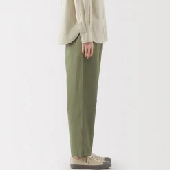 Discount Muji Pantalón de corte cómodo y algodón para mujer