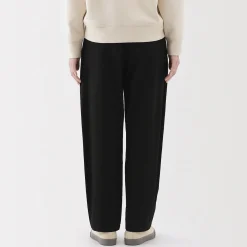 Discount Muji Pantalón de corte cómodo y algodón para mujer