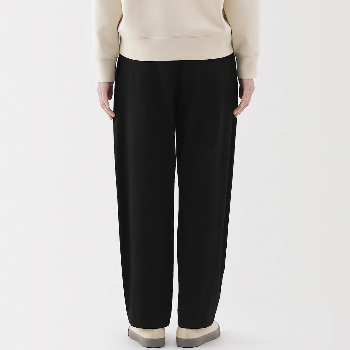 Discount Muji Pantalón de corte cómodo y algodón para mujer