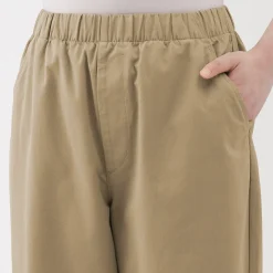 Discount Muji Pantalón de corte cómodo y algodón para mujer