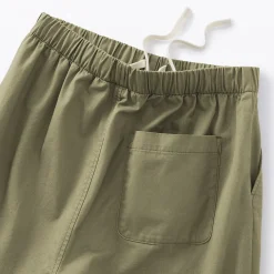 Discount Muji Pantalón de corte cómodo y algodón para mujer