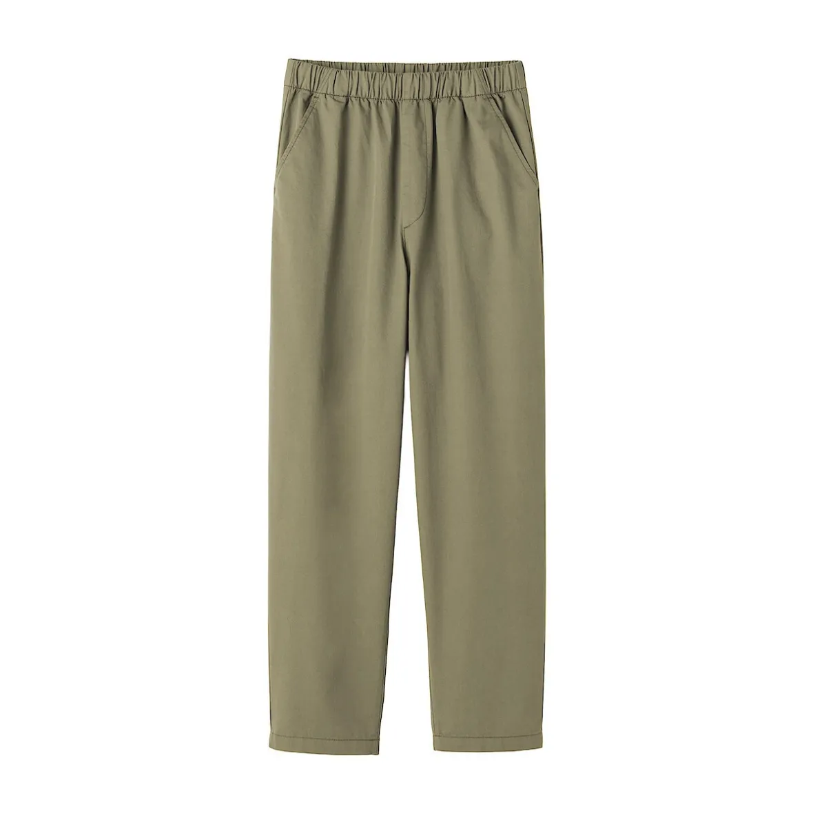 Discount Muji Pantalón de corte cómodo y algodón para mujer