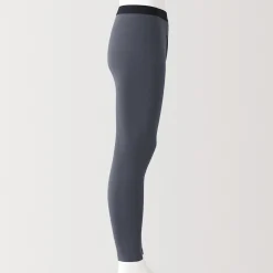 Online Muji Pantalón interior cálido de algodón para hombre