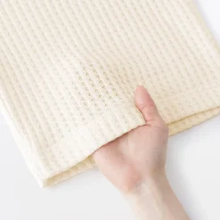 Discount Muji Pantalón largo de punto suelto para mujer
