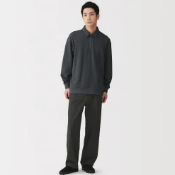 Best Muji Pantalón plisado de pierna ancha Quick Dry para hombre