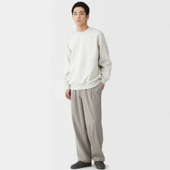 Best Muji Pantalón plisado de pierna ancha Quick Dry para hombre