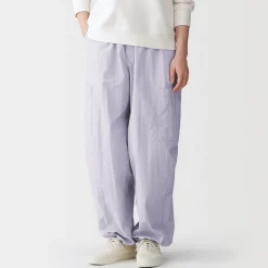 Best Muji Pantalón utilitario de ajuste cómodo y repelente al agua para mujer