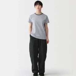 Best Muji Pantalón utilitario de ajuste cómodo y repelente al agua para mujer