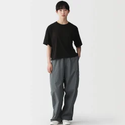 Best Muji Pantalón utilitario de ajuste cómodo y repelente al agua para mujer