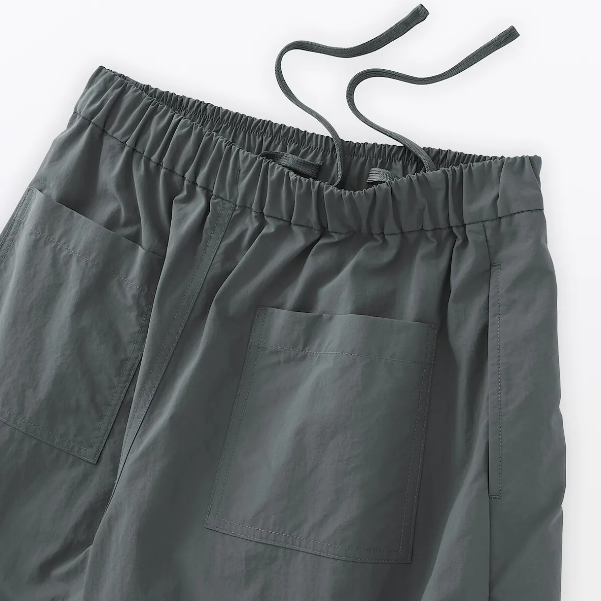 Best Muji Pantalón utilitario de ajuste cómodo y repelente al agua para mujer