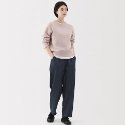 Discount Muji Pantalón vaquero de corte cómodo y algodón para mujer