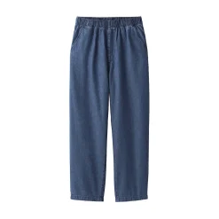 Discount Muji Pantalón vaquero de corte cómodo y algodón para mujer