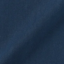Muji Pantalón vaquero índigo de ajuste fácil para hombre Azul marino oscuro