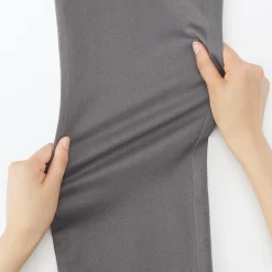 Muji Pantalon chino elastico para hombre (76cm)