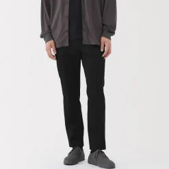 Clearance Muji Pantalon chino elastico para hombre (76cm)