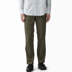 Clearance Muji Pantalon chino elastico para hombre (76cm)