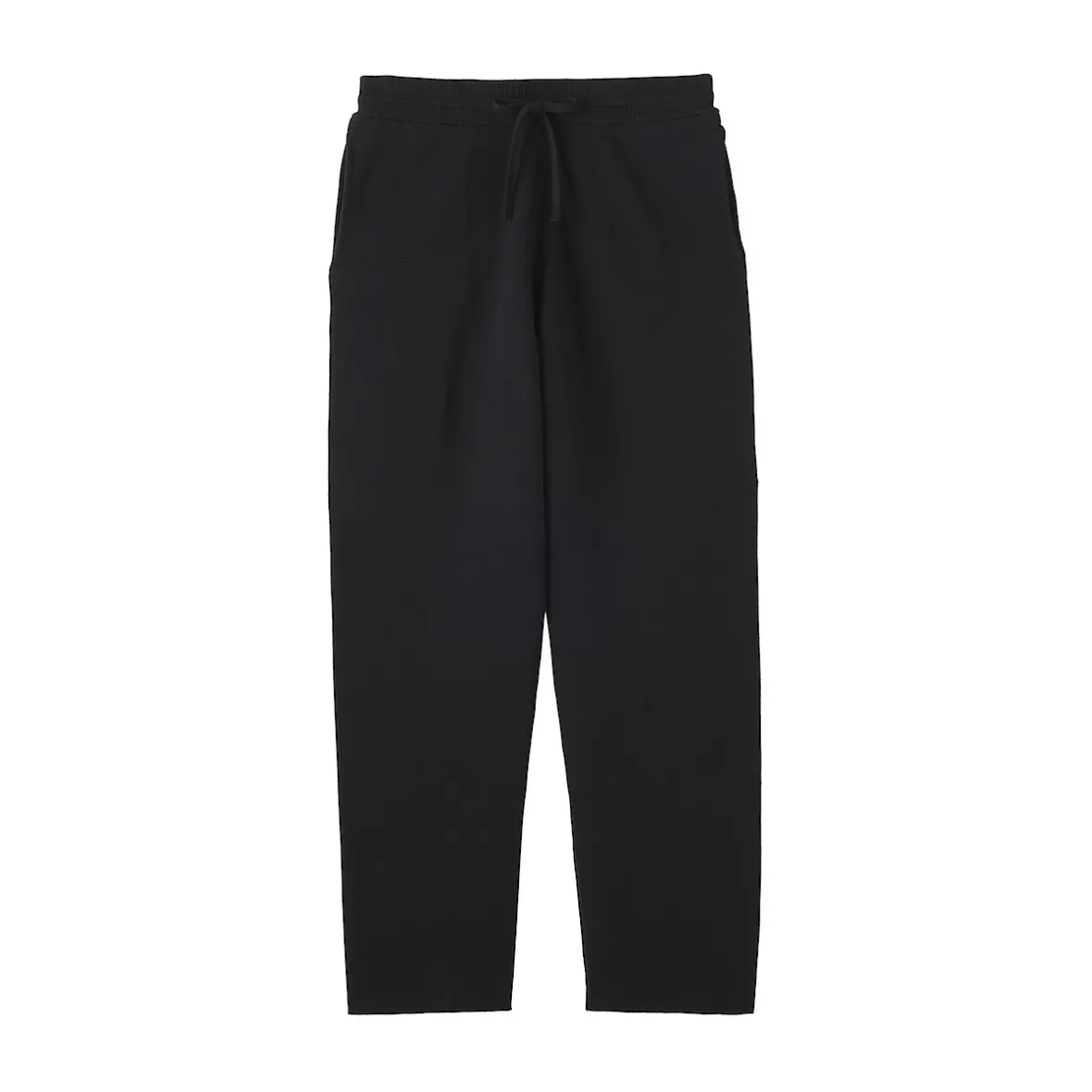 Outlet Muji Pantalones acanalado de ajuste cómodo y punto milano para hombre