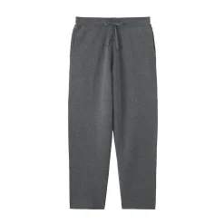 Outlet Muji Pantalones acanalado de ajuste cómodo y punto milano para hombre
