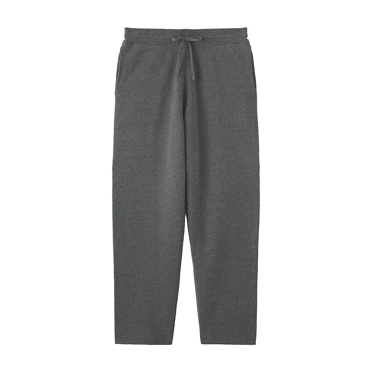 Outlet Muji Pantalones acanalado de ajuste cómodo y punto milano para hombre