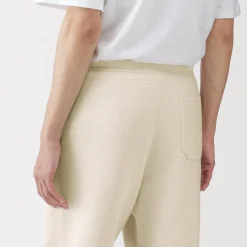 Outlet Muji Pantalones acanalado de ajuste cómodo y punto milano para hombre