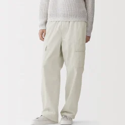 Best Muji Pantalones cargo de algodón ligero para hombre