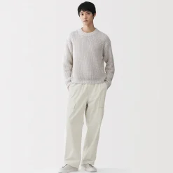 Best Muji Pantalones cargo de algodón ligero para hombre