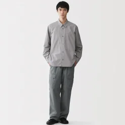 Best Muji Pantalones cargo de algodón ligero para hombre