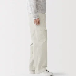 Best Muji Pantalones cargo de algodón ligero para hombre