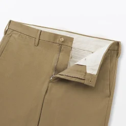 Discount Muji Pantalones chinos ajustados elásticos largos para hombre