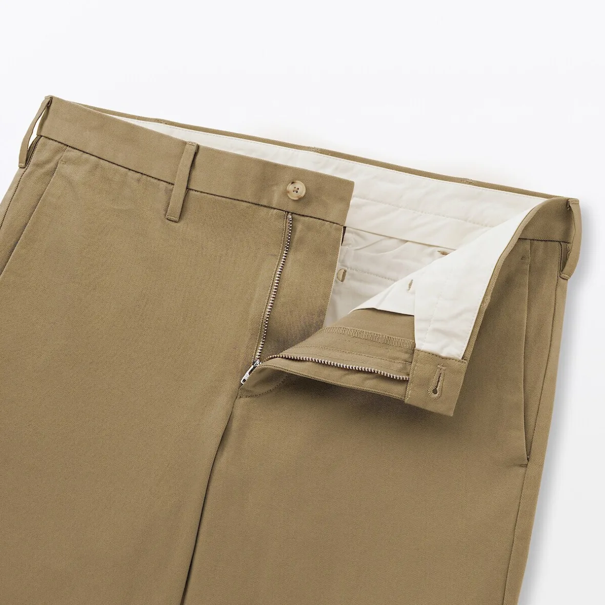 Discount Muji Pantalones chinos ajustados elásticos largos para hombre