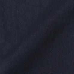 Muji Pantalones chinos indigo anchos con pliegues delanteros para hombre Azul marino oscuro