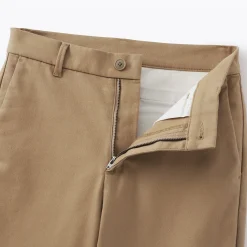 Outlet Muji Pantalones chinos Slim elásticos en 4 direcciones para mujer