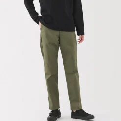 Outlet Muji Pantalones chinos Slim elásticos en 4 direcciones para mujer