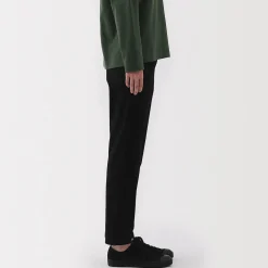 Outlet Muji Pantalones chinos Slim elásticos en 4 direcciones para mujer
