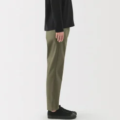 Outlet Muji Pantalones chinos Slim elásticos en 4 direcciones para mujer