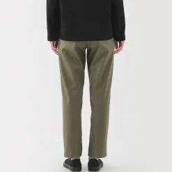 Outlet Muji Pantalones chinos Slim elásticos en 4 direcciones para mujer