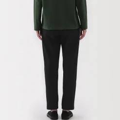 Outlet Muji Pantalones chinos Slim elásticos en 4 direcciones para mujer