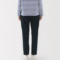 Outlet Muji Pantalones chinos Slim elásticos en 4 direcciones para mujer