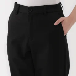 Outlet Muji Pantalones chinos Slim elásticos en 4 direcciones para mujer