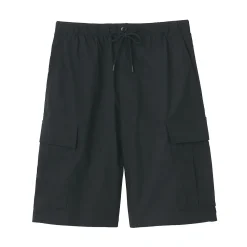 Best Muji Pantalones cortos cargo de mezcla de algodón lavado para hombre